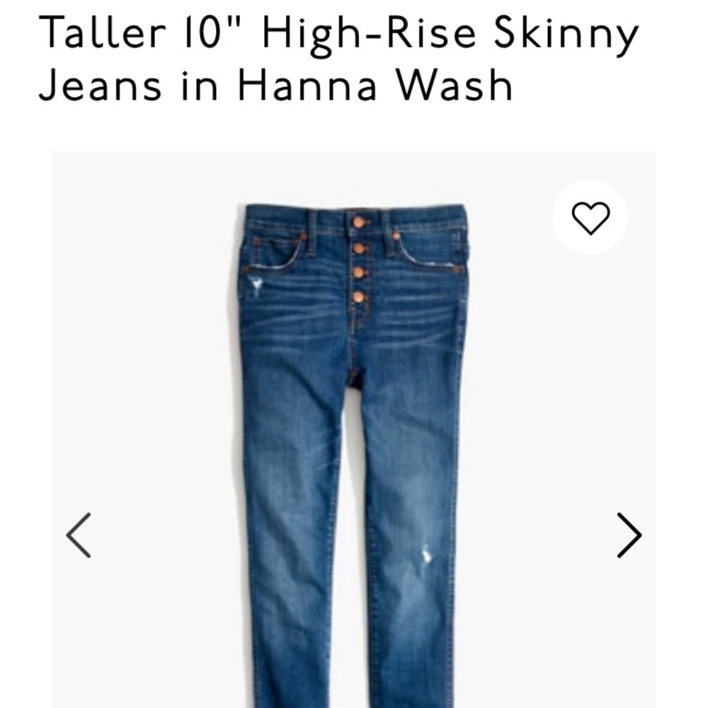 Madewell jeans taller